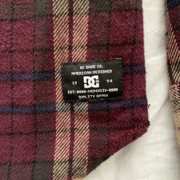 DC Plaid Button Down - Picture 4 of 4